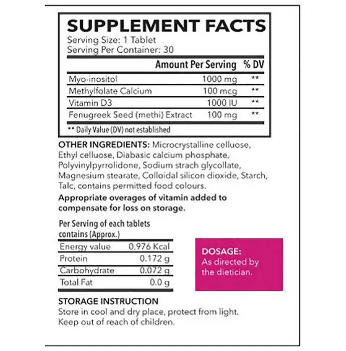 Bioqem Pharma GyNo Cyst Tablets | Grocsy