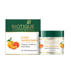 Biotique Advanced Organics Clear Improvement Vitamin C & SPF 30 Face Cream | Grocsy
