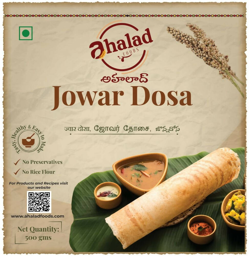 Ahalad Foods Jowar Dosa Mix | Grocsy