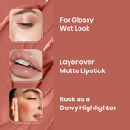 NY Bae Gloss Getter Lip Gloss - Caramel Cashew 07 | Grocsy