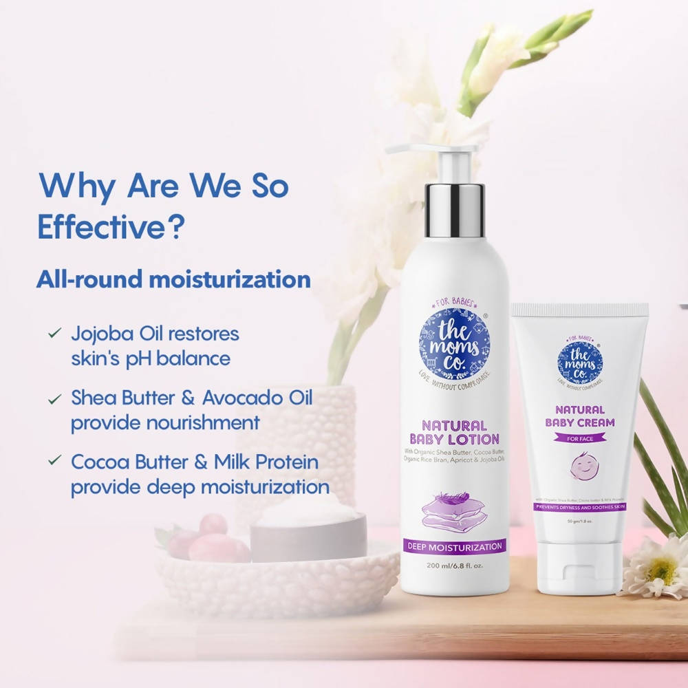 The Moms Co Baby Moisturizing Duo | Grocsy