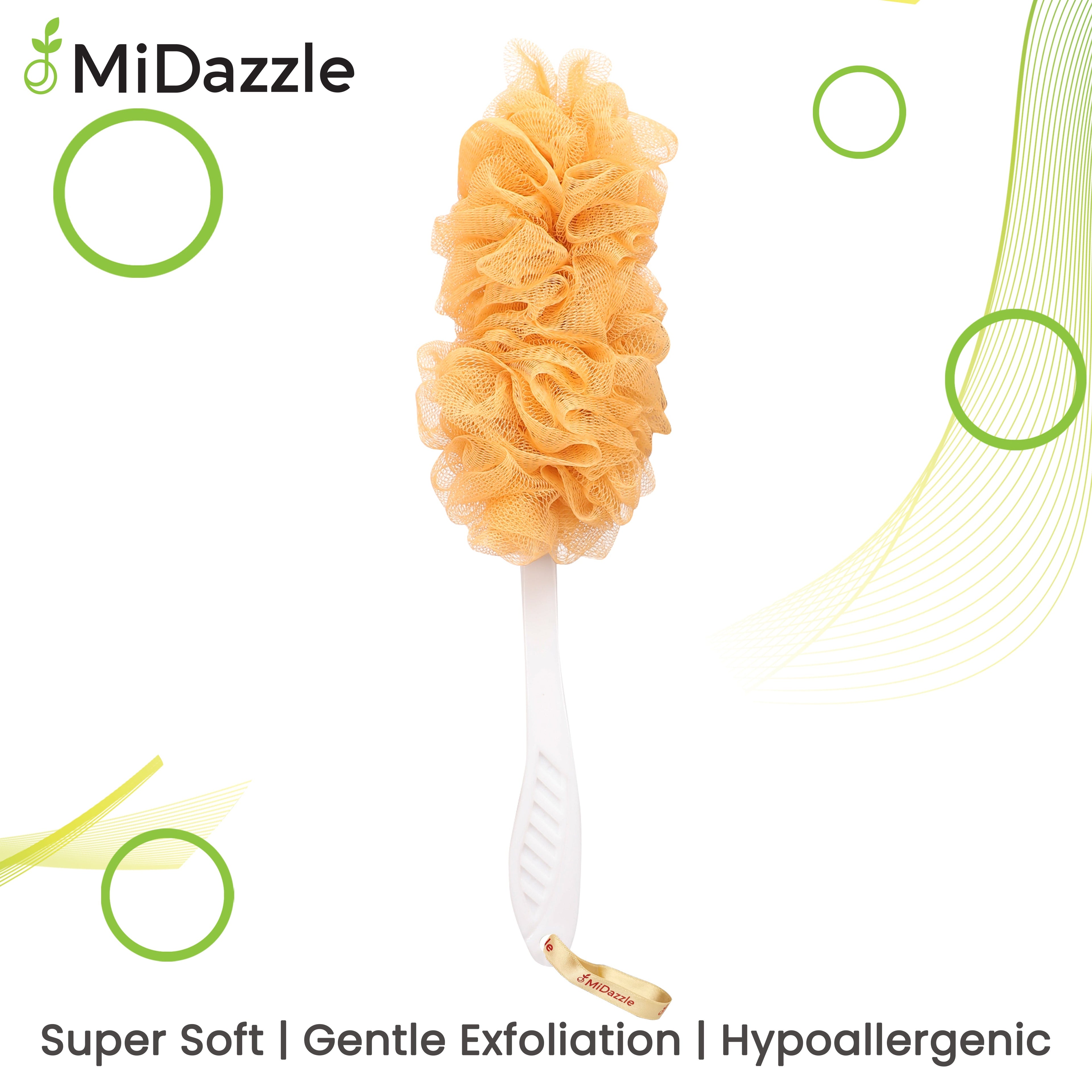 MiDazzle Handle Loofah MINL6004 | Grocsy