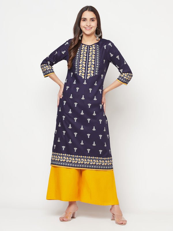 Aniyah Mustard Color Rayon Flared Slip-On Palazzo | Grocsy
