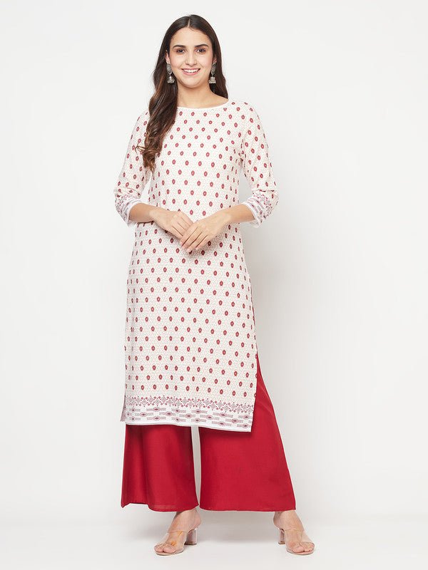 Aniyah Maroon Color Rayon Flared Slip-On Palazzo | Grocsy