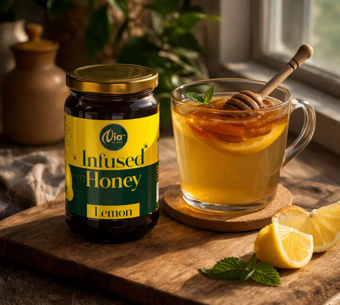 Nia Natura Infused Lemon Honey | Grocsy