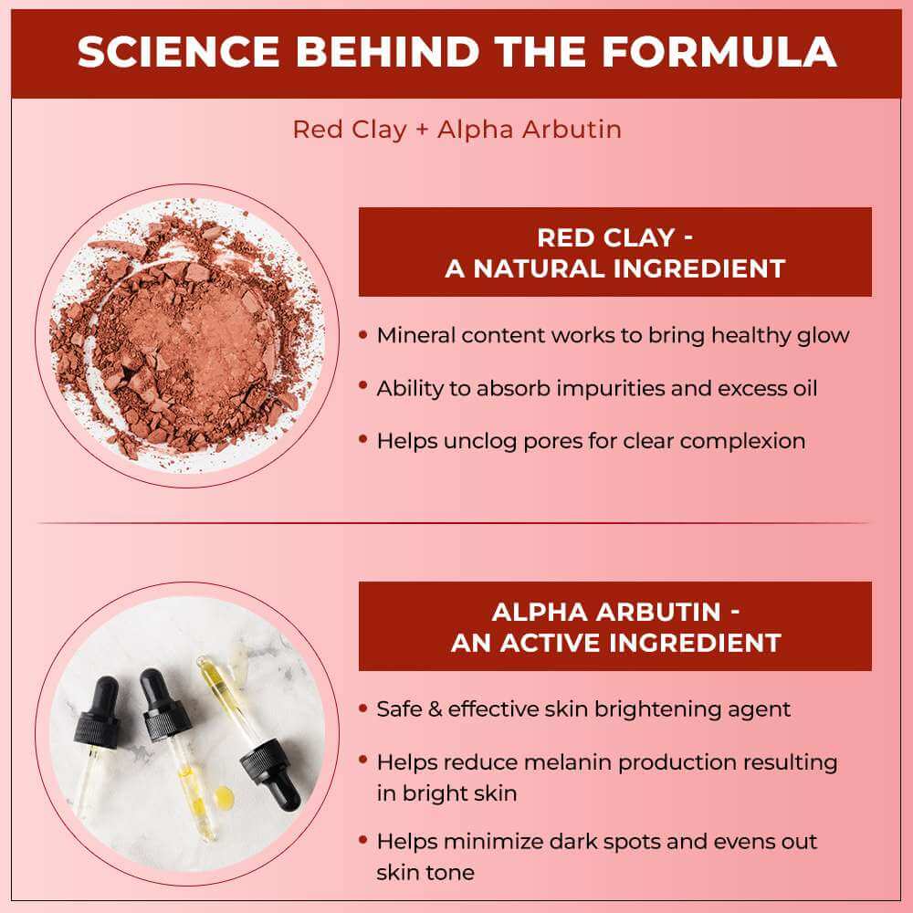 TYC Red Clay Face Mask | Grocsy
