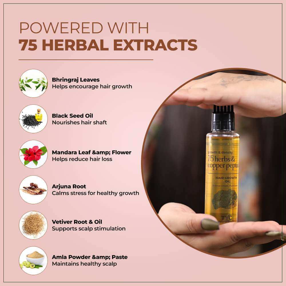 TYC Hair Growth Oil | Grocsy