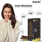 Indalo Ammonia-Free Vibrant Brown Hair Color With Natural Ingredients - Brown | Grocsy
