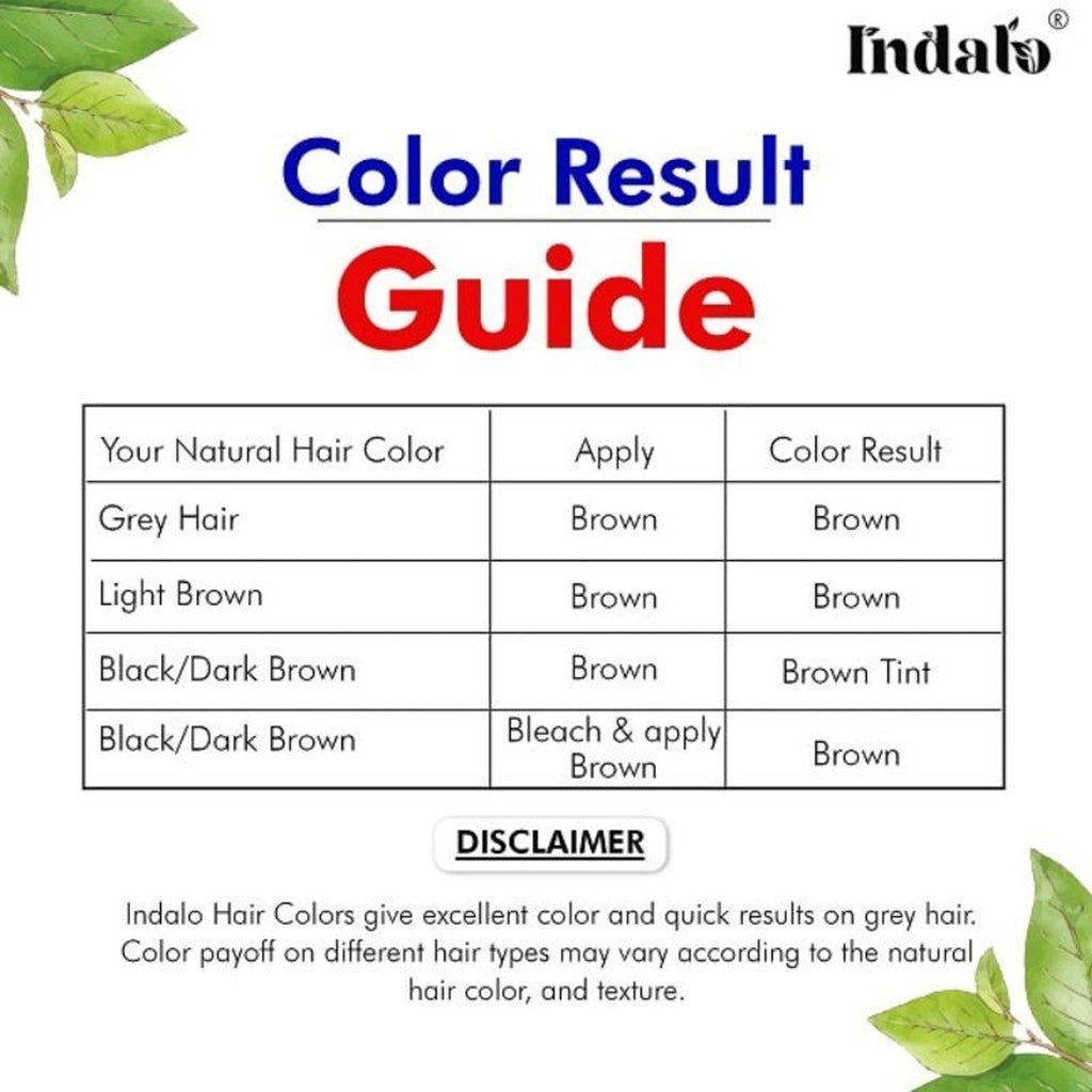 Indalo Ammonia-Free Vibrant Brown Hair Color With Natural Ingredients - Brown | Grocsy
