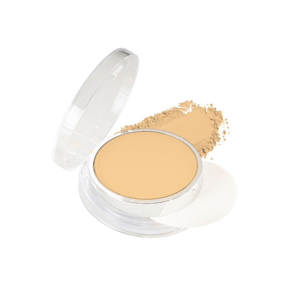 Swiss Beauty Prime & Fine Matte Pressed Powder - 4 Natural Beige | Grocsy