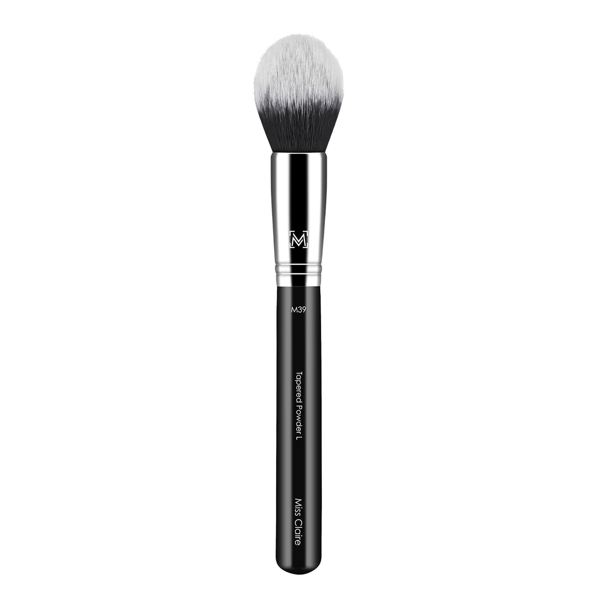 Miss Claire M39 - Tapered Powder (L) Brush - Chrome | Grocsy