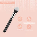 Miss Claire M39 - Tapered Powder (L) Brush - Chrome | Grocsy