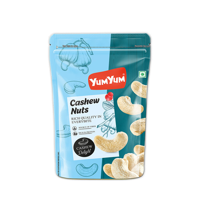Yum Yum Cashews Pouch | Grocsy