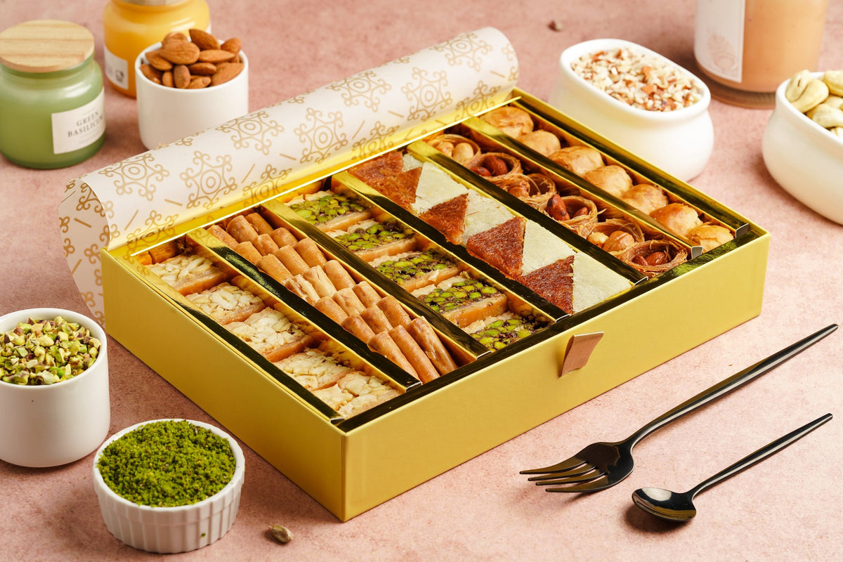 Gourmet Baklava Grandeur Gift Box | Grocsy