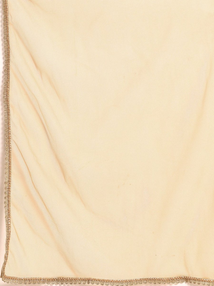 All About You Women Velvet Finish Woven Design Regular Kurta with Palazzos & Dupatta | Grocsy
