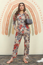 Monjolika Fashion Multicolor Printed Rayon Designer Co Ord Set | Grocsy
