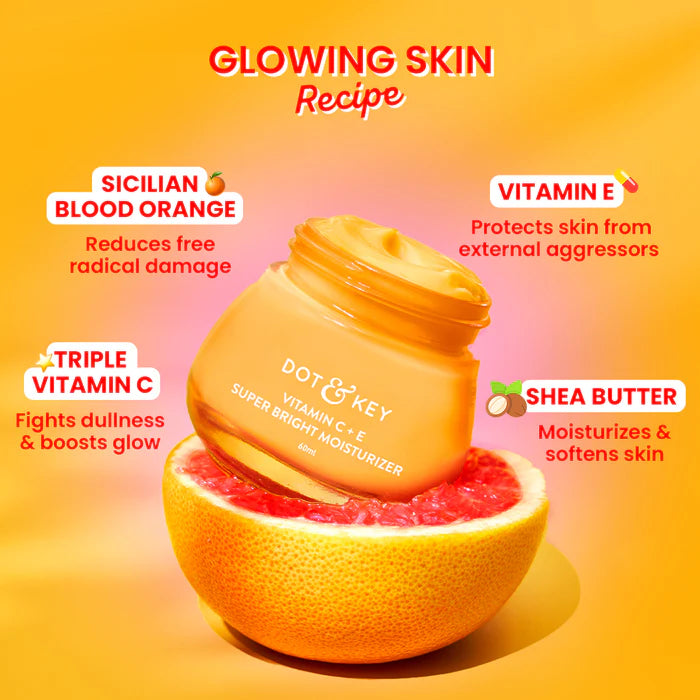 Dot & Key CSMS (Cleanser, Serum, Moisturizer, Sunscreen) Vitamin C Combo | Grocsy