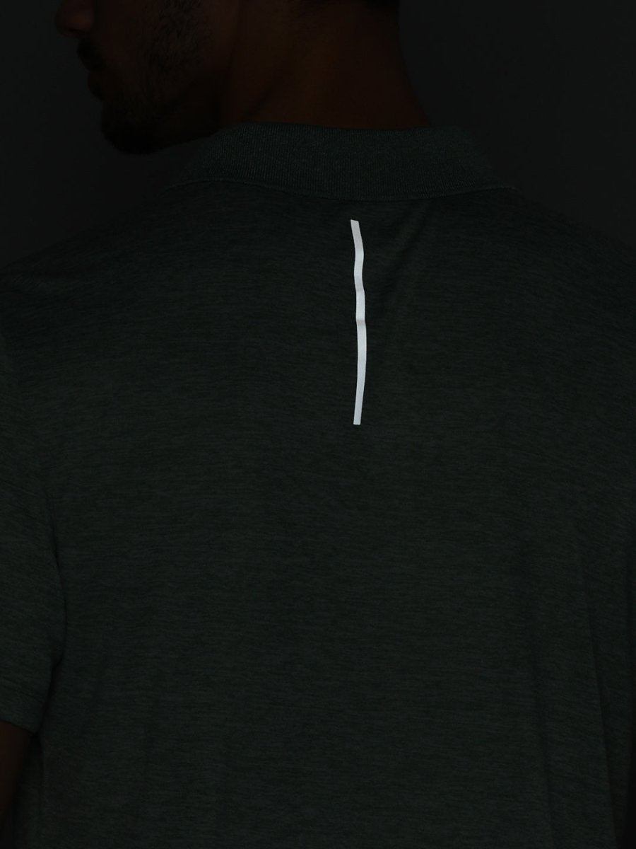 Alcis Men Polo Collar Anti Static Slim Fit Sports T-shirt | Grocsy