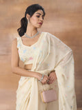 kasee Floral Embroidered Saree | Grocsy