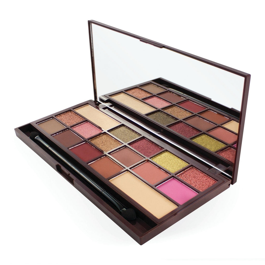 Makeup Revolution I Heart Chocolate - Rose Gold V4 Palette | Grocsy