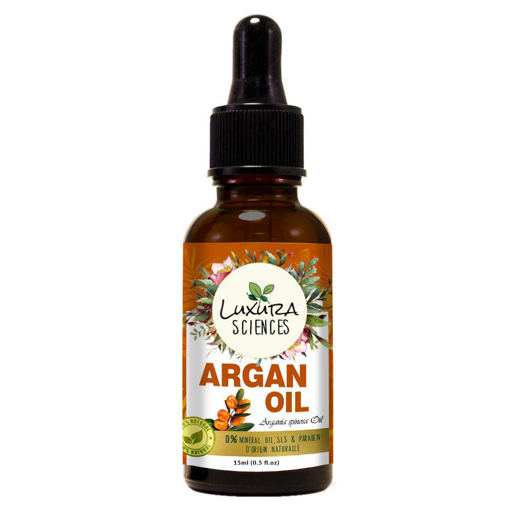 Luxura Sciences Skin, Nail Organic Moroccan Argan Oil | Grocsy