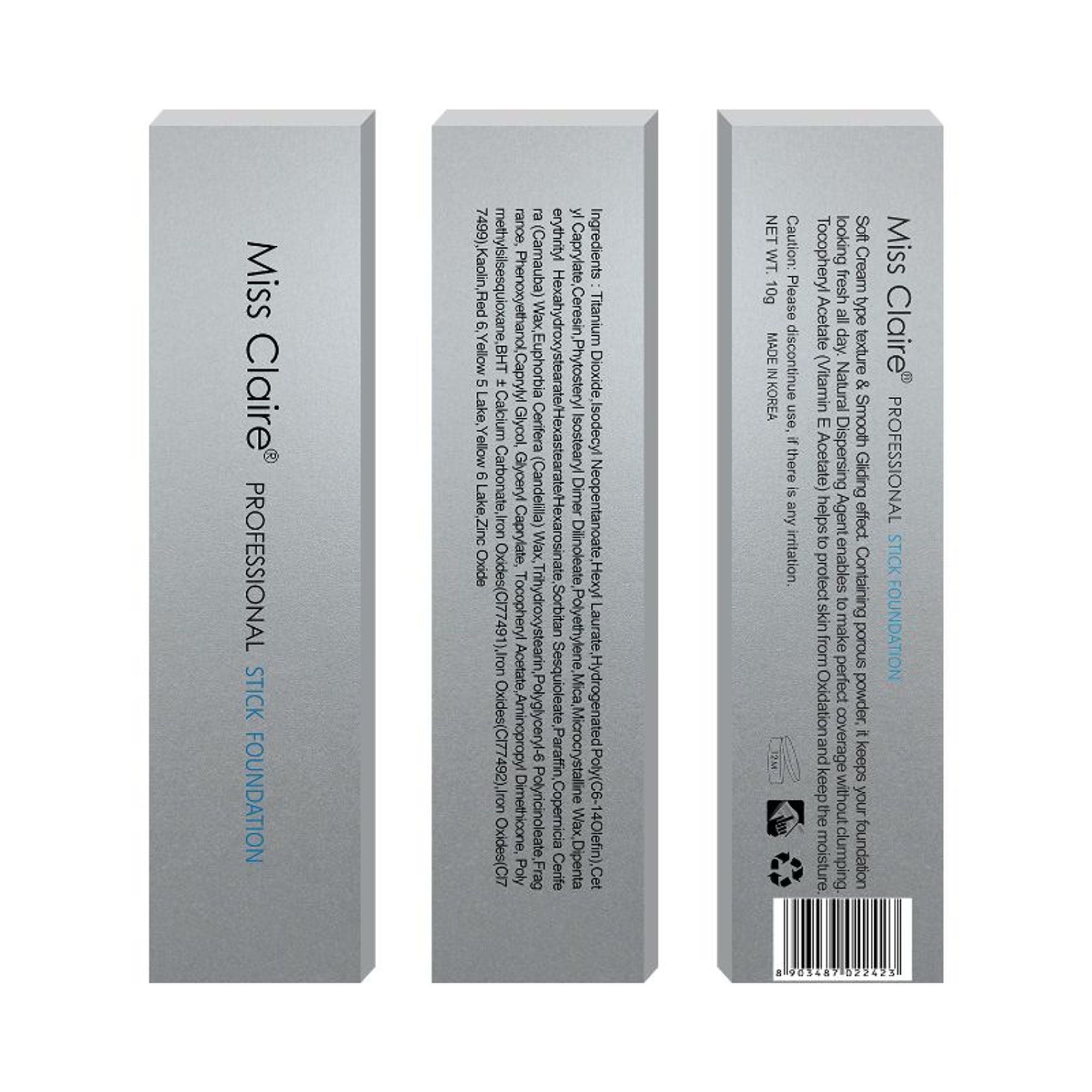Miss Claire Prestige Stick Foundation - Fs36 | Grocsy