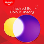Colgate Visible White Purple Toothpaste, Teeth Whitening Toothpaste Whitens Yellow Teeth, Enamel-Safe Daily Use (2 Pack 100g+20g/3.5oz+0.7oz) | Grocsy