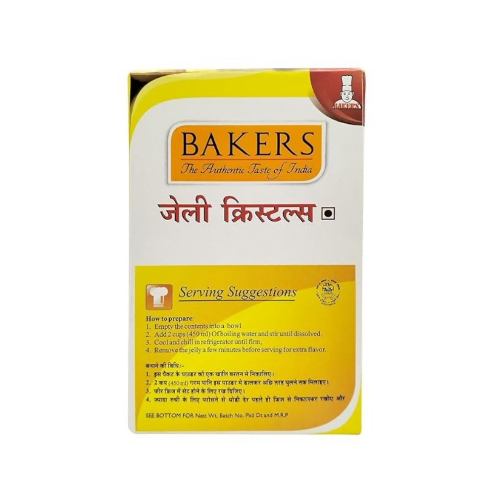 BAKERS Jelly Crystals (Gelatin Dessert) - Lemon | Grocsy