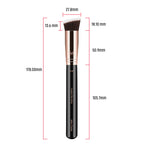 Miss Claire M45 - Angled Blending Brush - Rose Gold | Grocsy