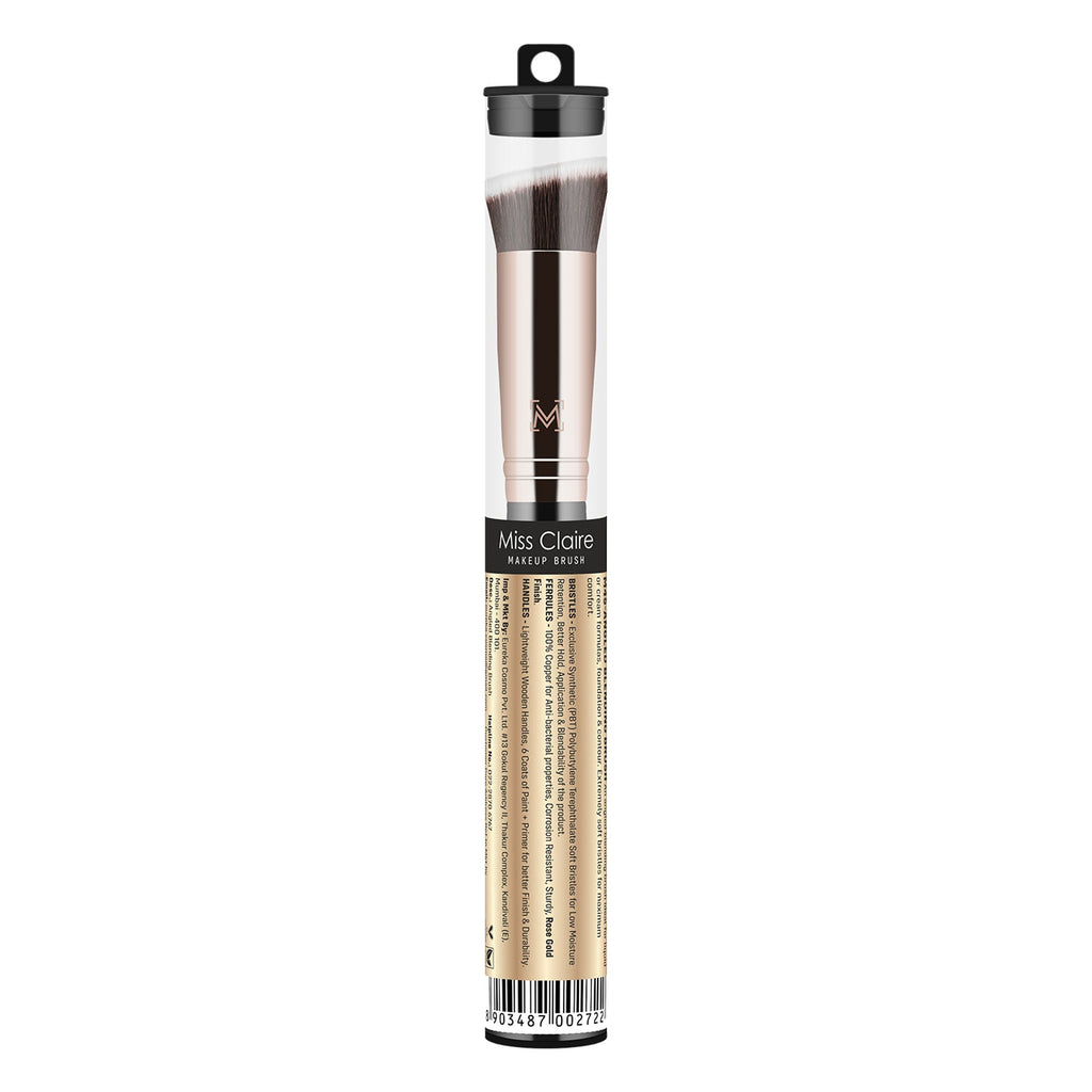 Miss Claire M45 - Angled Blending Brush - Rose Gold | Grocsy