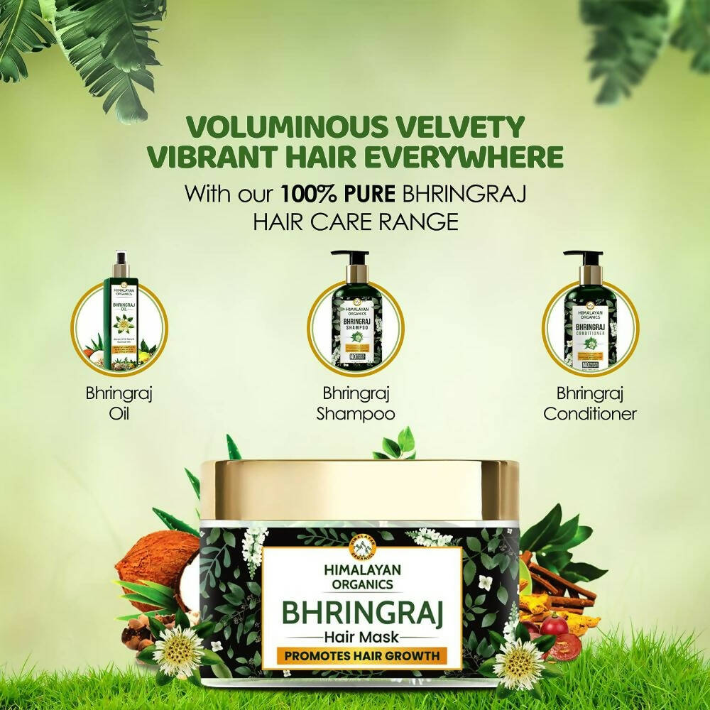 Himalayan Organics Bhringraj Hair Mask | Grocsy