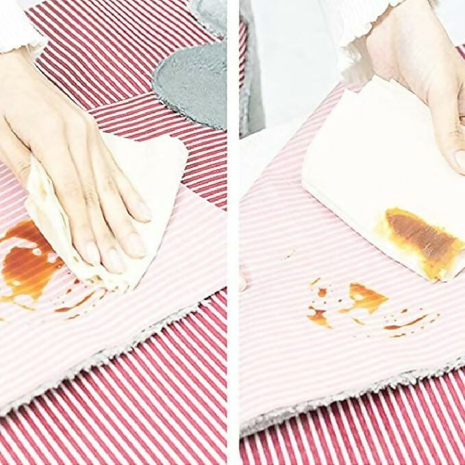 Yanci Waterproof Kitchen Apron With Pockets-Red | Grocsy