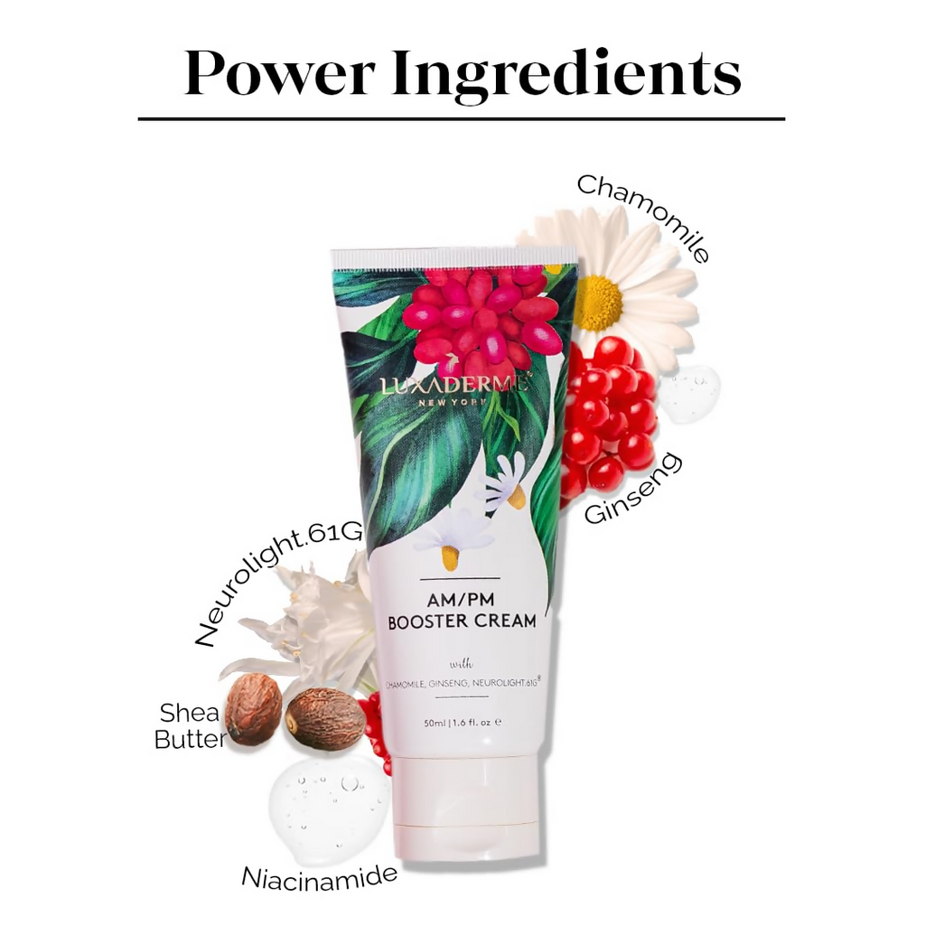 LuxaDerme Am/Pm Booster Cream For Face & Neck | Grocsy
