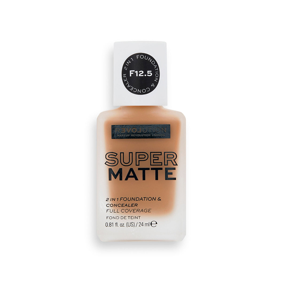Makeup Revolution Relove Supermatte Foundation - F12-5 | Grocsy