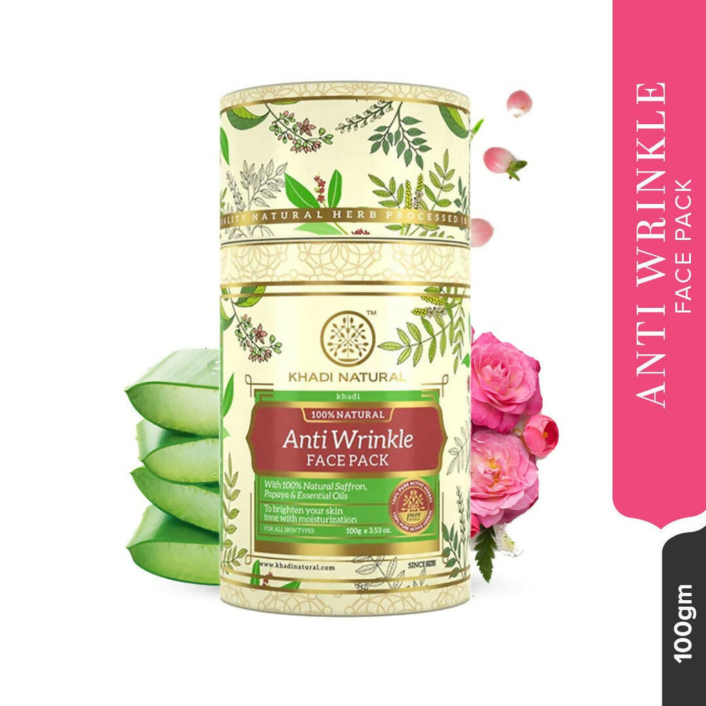 Khadi Natural Anti Wrinkle Face Pack | Grocsy