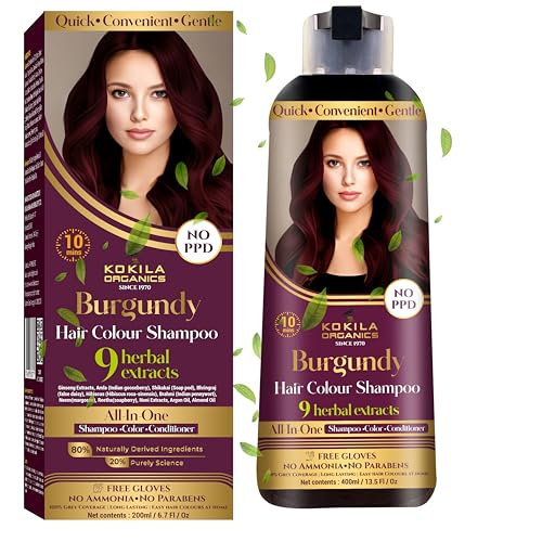 Kokila Organics Hair Color Shampoo With Natural Extracts | Grocsy