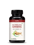 Vokin Biotech Korean Ginseng 90 Veg Capsules,Supports Energy, Vitality & Strength, For Men & Women | Grocsy
