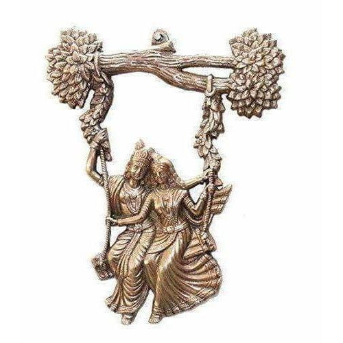 Radha Krishna Jhula Wall Hanging | Grocsy