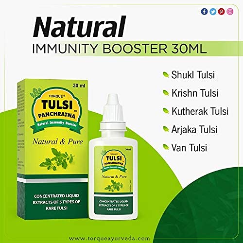 Torque's Tulsi Panchratna-Natural Immunity Booster | Grocsy