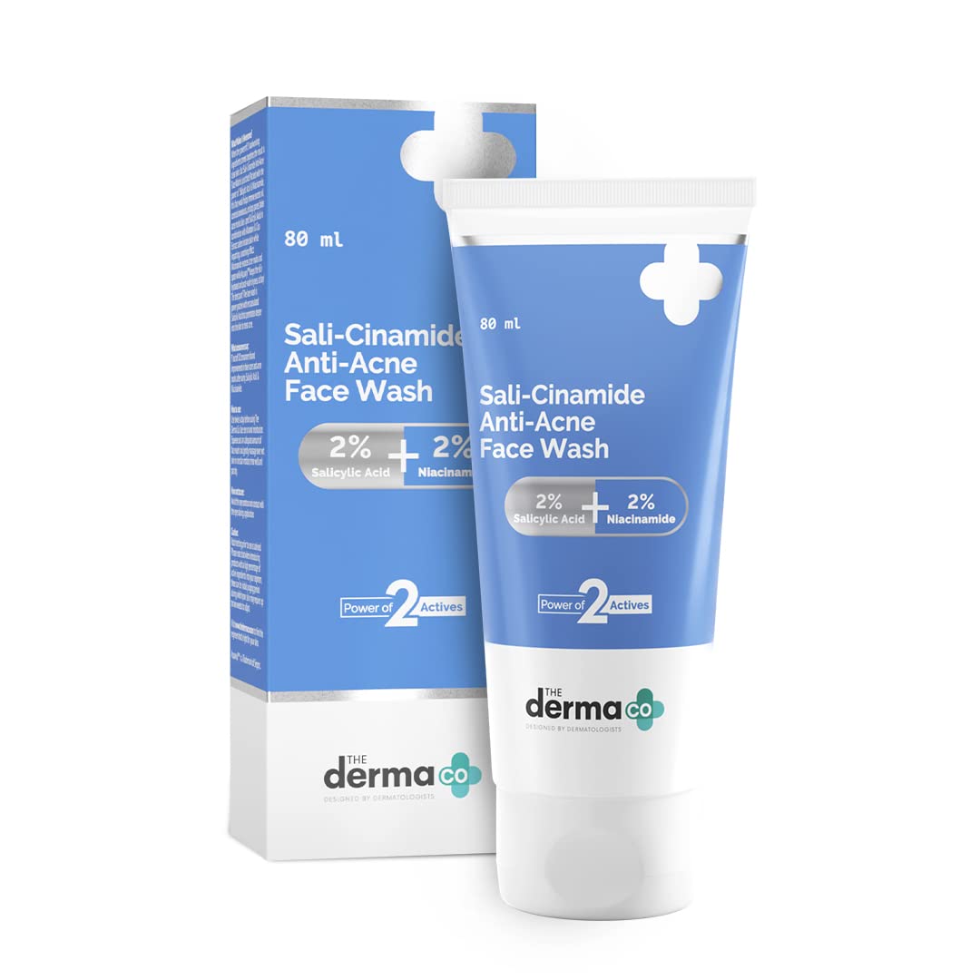 The Derma Co Sali-Cinamide Anti-Acne Face Wash | Grocsy