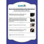 HealthVit Activated Charcoal Powder - 100 g | Grocsy