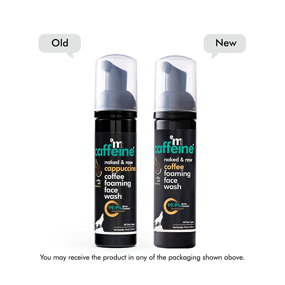 mCaffeine Anti Acne Coffee Foaming Face Wash | Grocsy