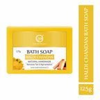 Nuerma Science Haldi Chandan Bath Soap | Removes Tan & Pigmentation | Grocsy
