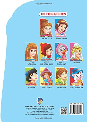 Dreamland Fancy Story Board Book - Little Mermaid | Grocsy
