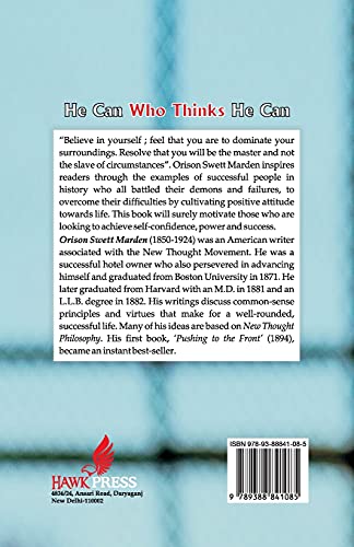 He Can Who Thinks He Can | Grocsy