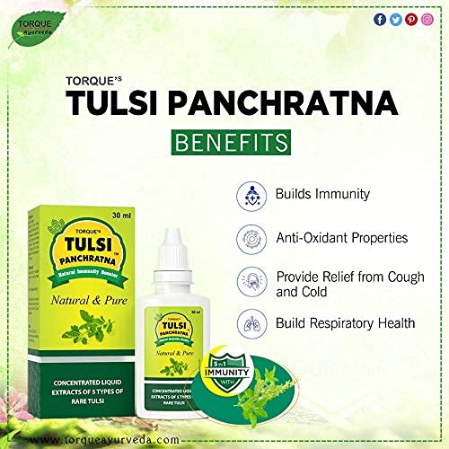 Torque's Tulsi Panchratna-Natural Immunity Booster | Grocsy