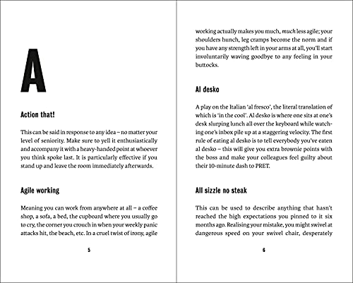 Talk More. Say Less. Get Ahead.: The Business Speak Dictionary | Grocsy