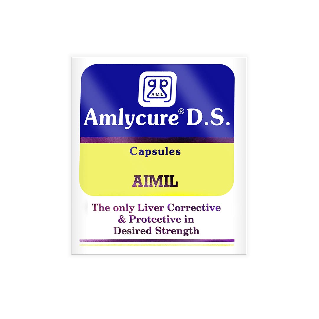 Aimil Ayurvedic Amlycure DS Capsules | Grocsy