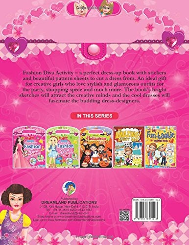 Dreamland Fashion Diva Activity - Book 1 | Grocsy