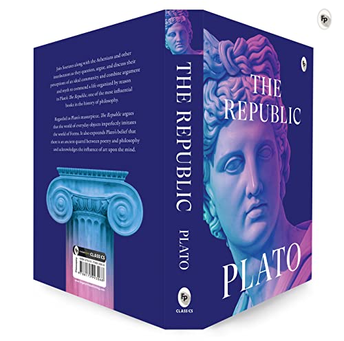 The Republic by Plato: Philosophical Masterpiece | Ancient Greek Philosophy | Ideal State | Political Theory | Socratic Dialogues | Virtue & Justice | Ethical Inquiry | Enlightenment Classic | Timeless Philosophical Work | Essential Reading for Thinkers | Grocsy